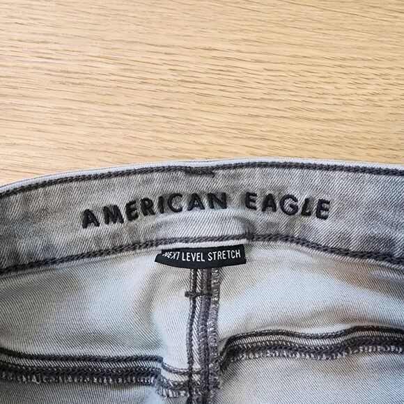 American Eagle Jeans Womens 2 Next Level Stretch Jegging Distressed Denim 27x27 - Picture 2 of 13